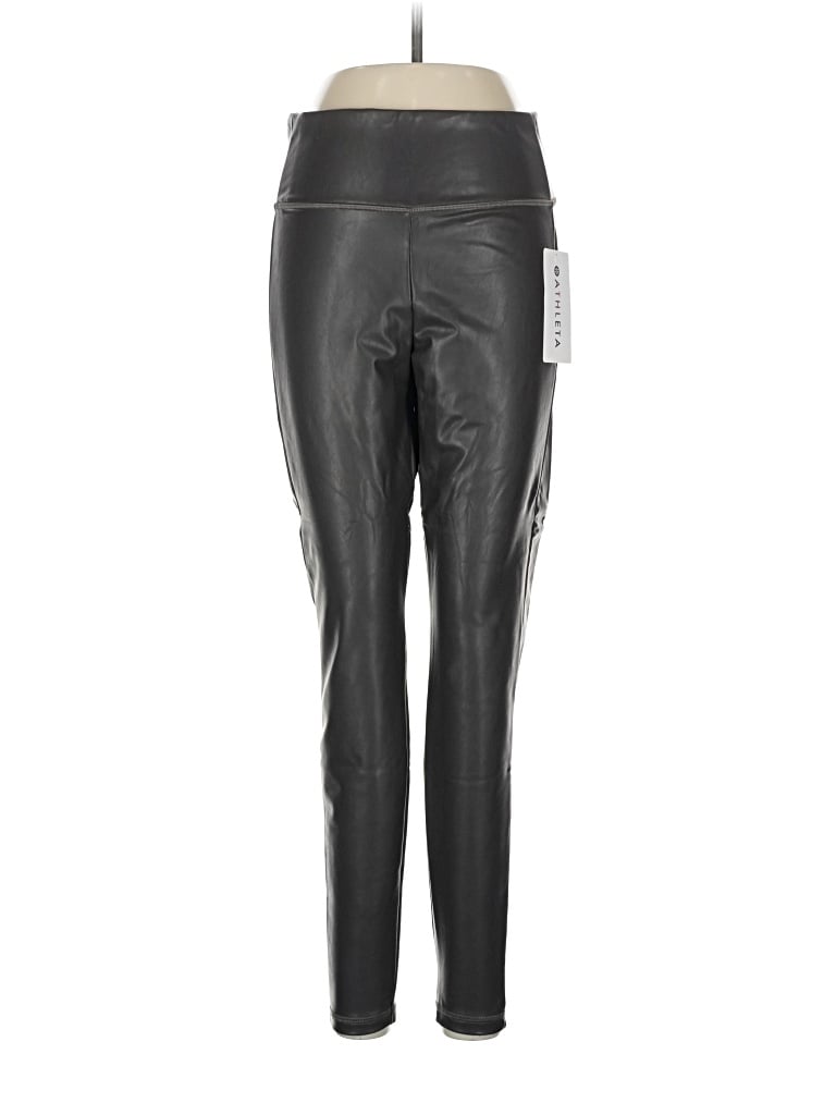 Athleta Faux Leather Pants In Black