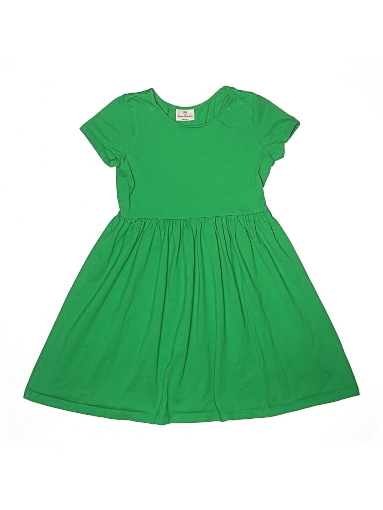 Pre-owned Hanna Andersson Kids' Dress In Green