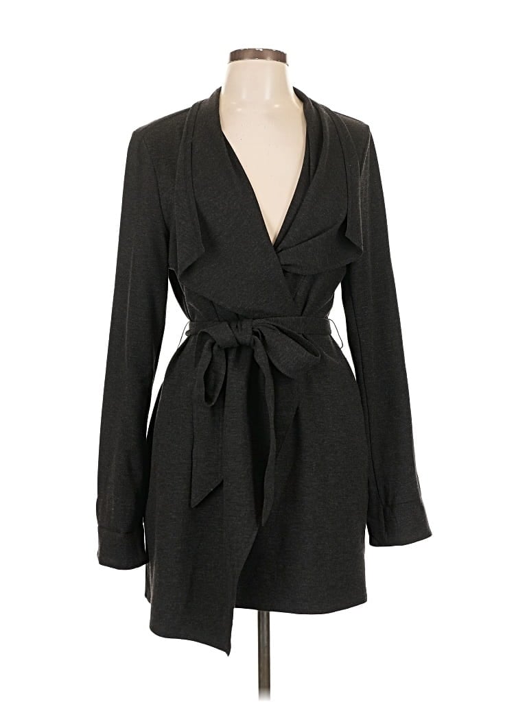 Pre-owned Cabi Cardigan Sweater In Gray