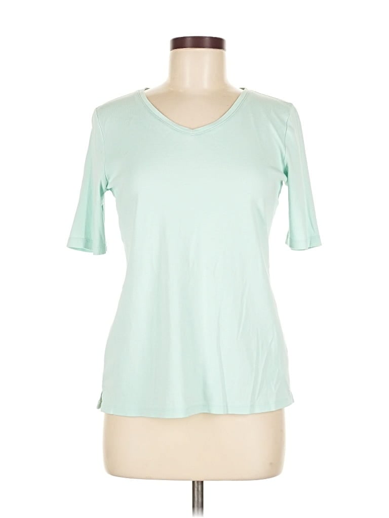 Pre-owned Talbots Short Sleeve T-shirt In Green