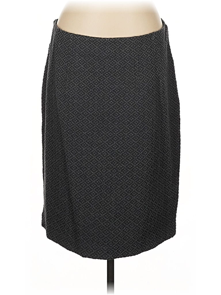 Pre-owned Ann Taylor Loft Casual Skirt In Gray