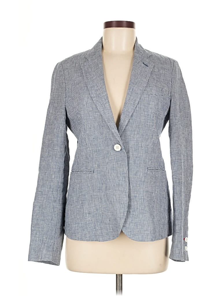 Pre-owned Ines De La Fressange For Uniqlo Blazer Jacket In Gray