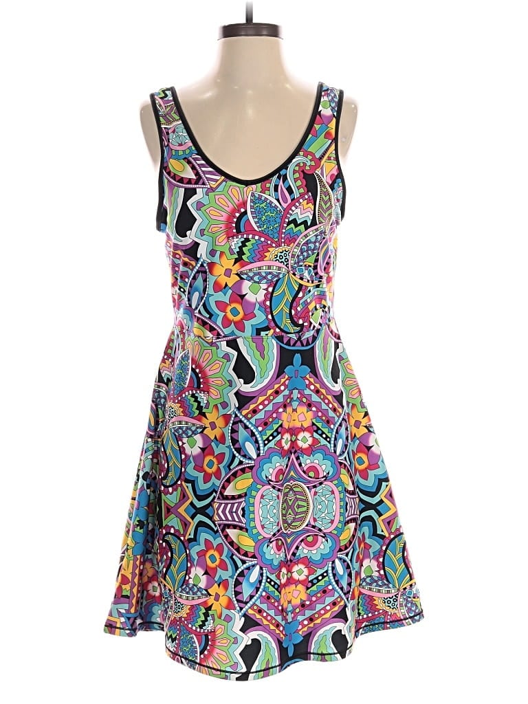 Pre-owned Johnny Was Romper In Purple