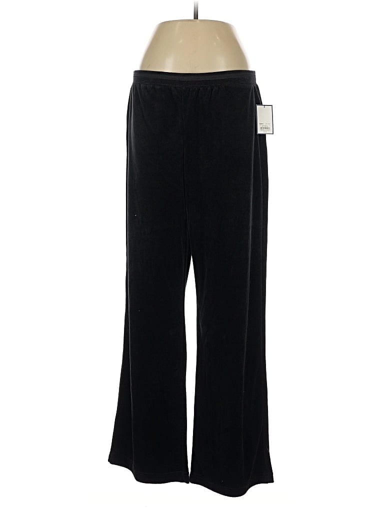Croft & Barrow Casual Pants In Black