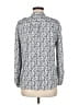 Max Studio 100% Rayon Blue Long Sleeve Blouse Size M - photo 2