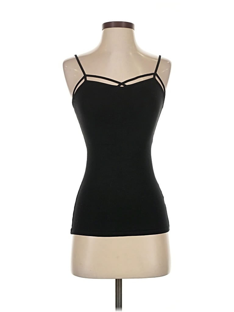 Pre-owned Express Tank Top Black Strapless Neckline Tops
