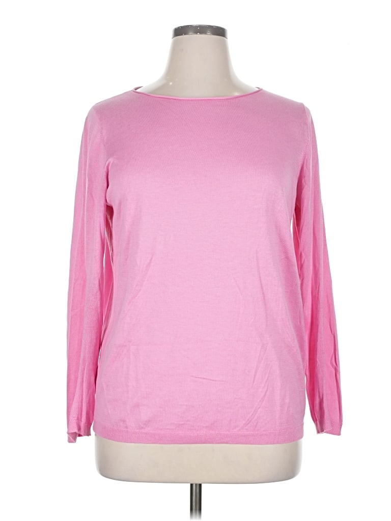 INES DE LA FRESSANGE FOR UNIQLO Pre-owned 3/4 Sleeve T-shirt In Pink