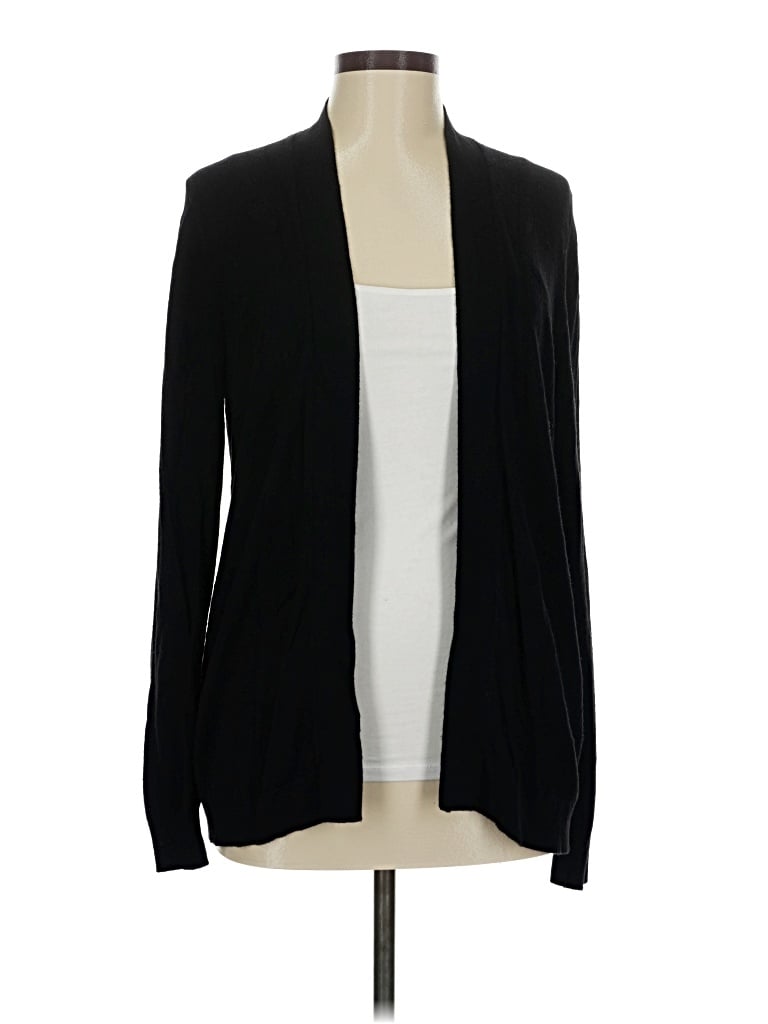 Pre-owned Ann Taylor Cardigan Sweater In Black