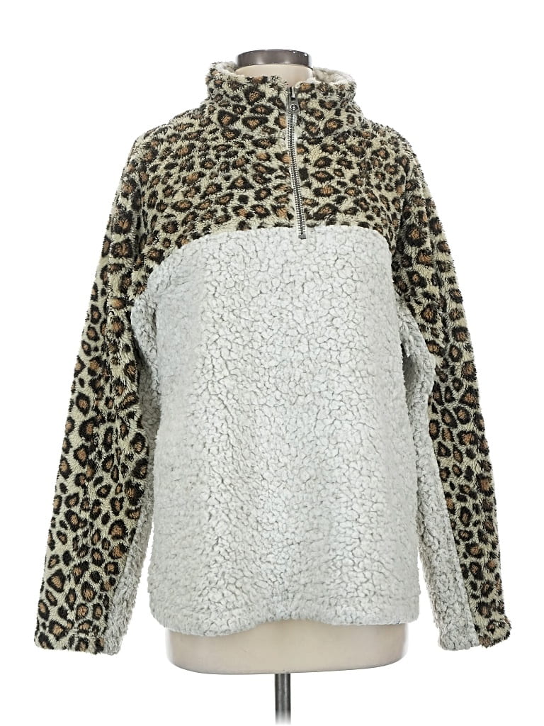 Pre-owned Dylan Fleece Jacket In Gray