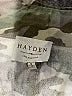 Hayden 100% Cotton Camo Green Jacket Size S - photo 3
