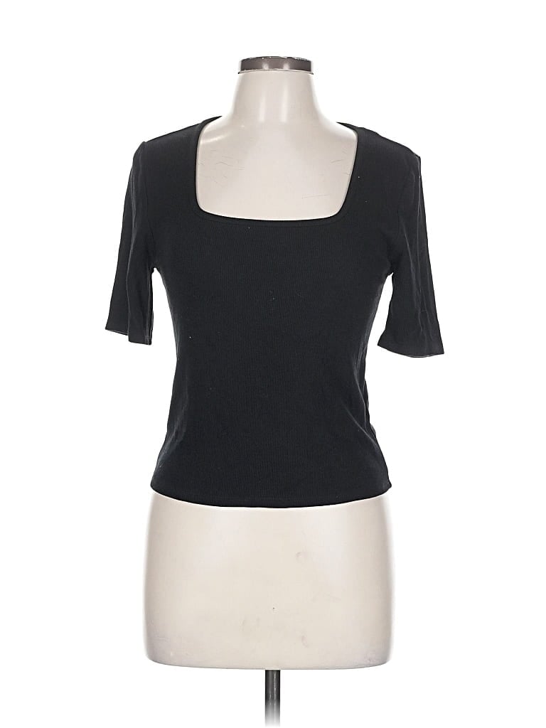 Pre-owned Marine Layer Short Sleeve T-shirt In Black