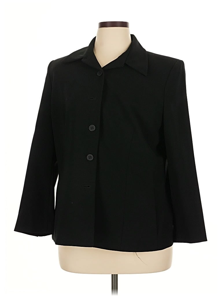 Pre-owned Jones New York Blazer Jacket In Black