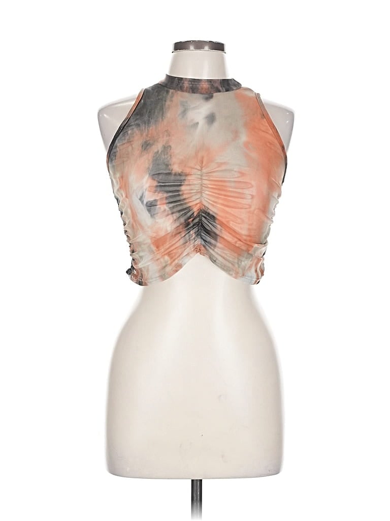 Pre-owned Fashion Nova Sleeveless Blouse In Orange