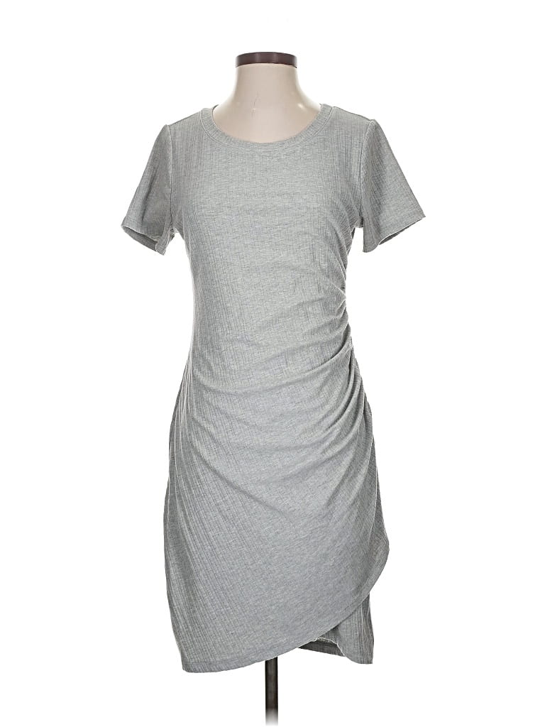 Pre-owned Inc International Concepts Casual Dress In Gray