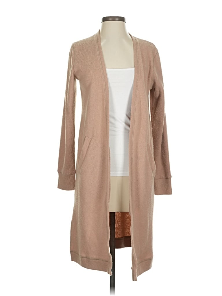 Pre-owned Abercrombie & Fitch Cardigan Sweater In Brown