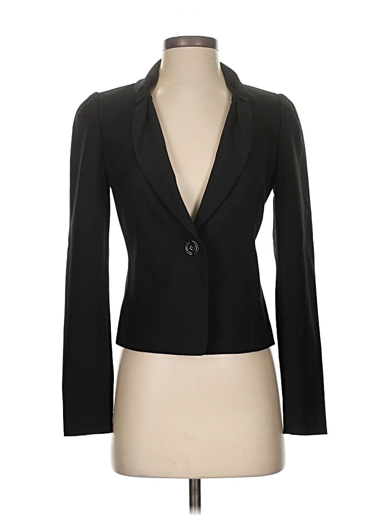 Pre-owned Armani Exchange Blazer Jacket In Black