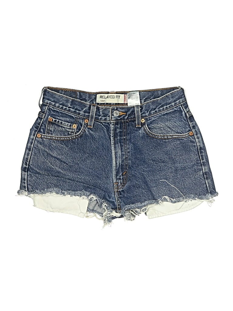 Pre-owned Levi's Denim Shorts In Blue