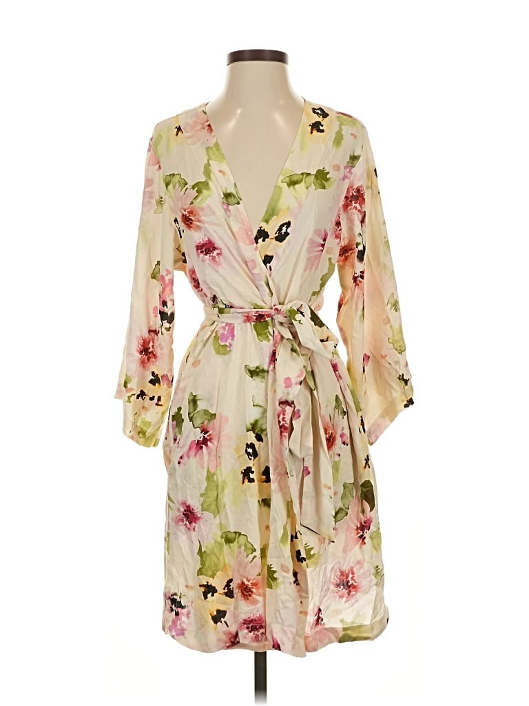 Pre-owned Assorted Brands Cocktail Dress In Brown