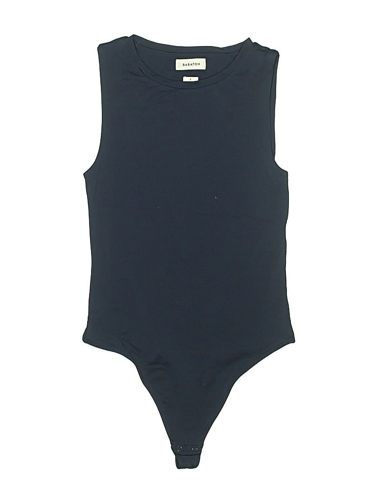 Pre-owned Babaton Bodysuit In Blue