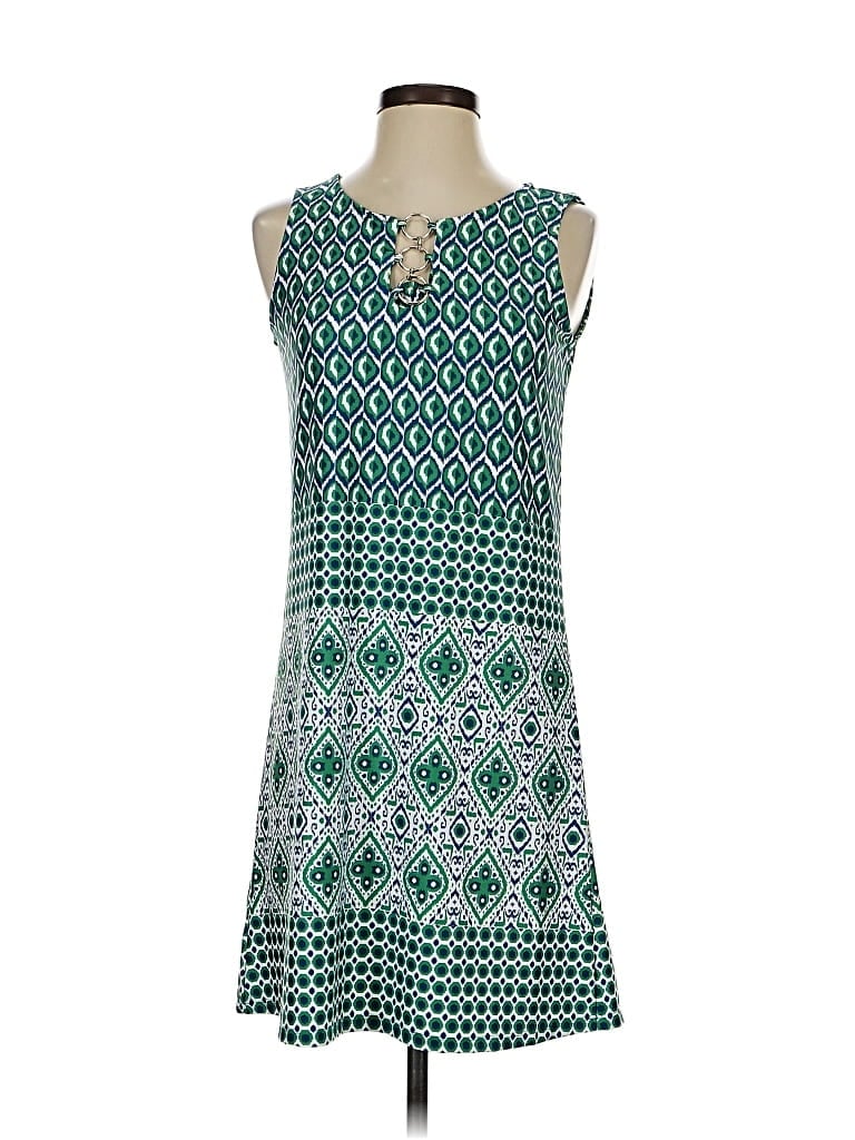 Pre-owned Ny Collection Casual Dress In Green