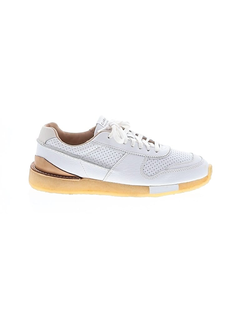 Pre-owned Clarks Sneakers In White