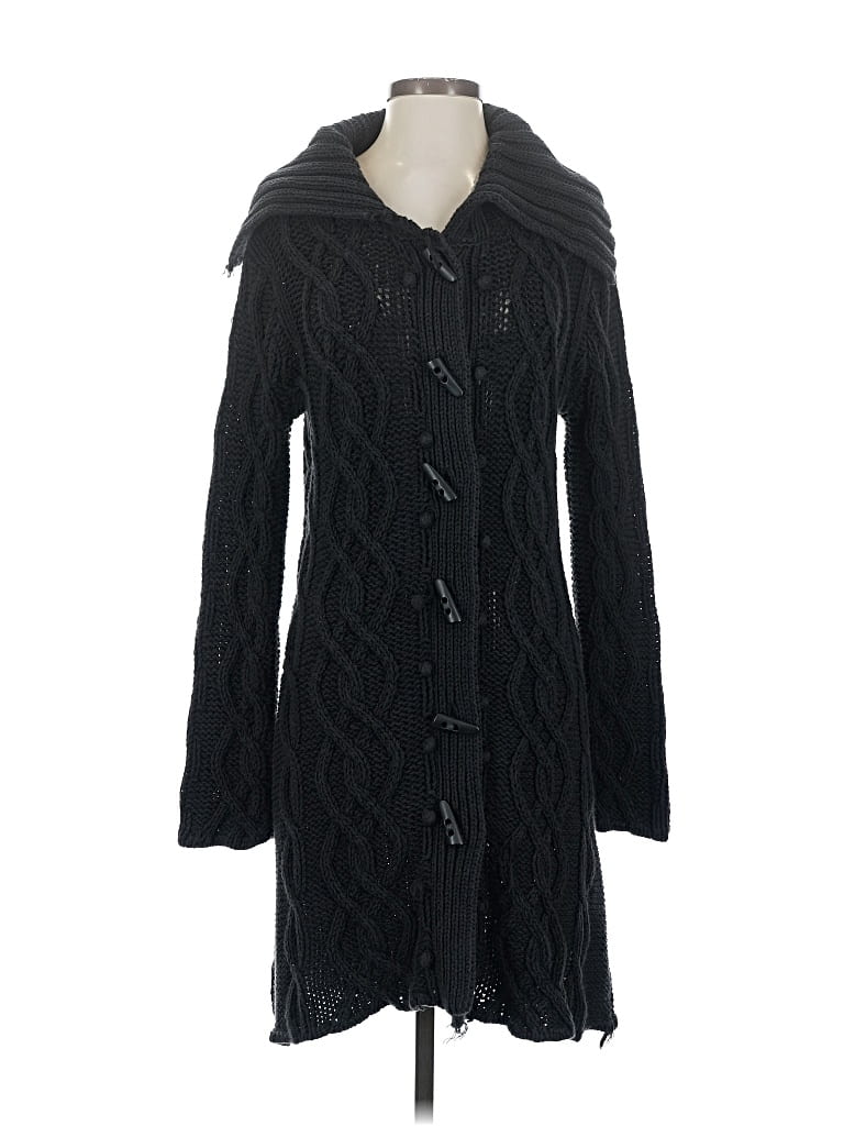 Pre-owned Harold's Cardigan Sweater In Black