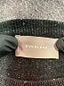 Everlane 100% Cashmere Metallic Black Cashmere Pullover Sweater Size XS - photo 6