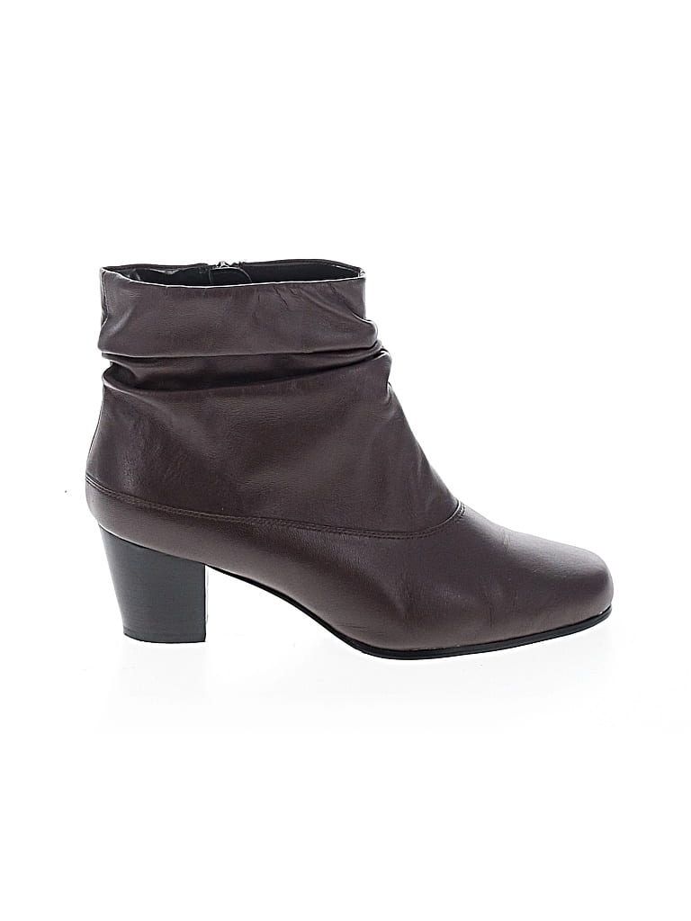 Pre-owned David Tate Ankle Boots In Brown
