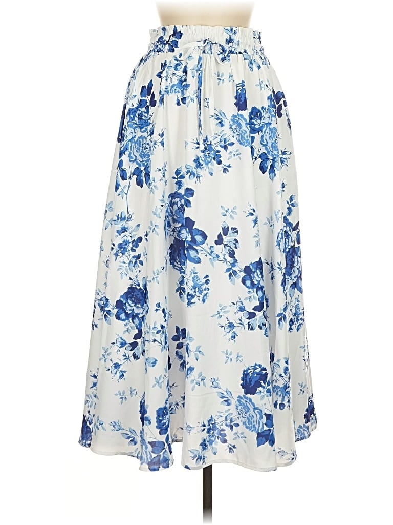 Scarlet Darkness Casual Skirt In Blue