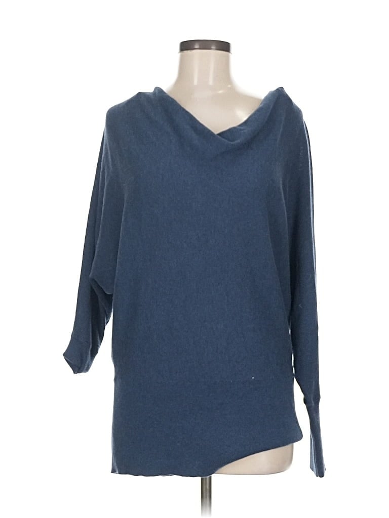Pre-owned Eileen Fisher Pullover Sweater In Blue