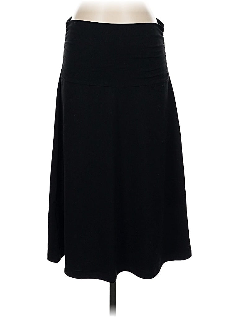 Pre-owned Eddie Bauer Formal Skirt In Black