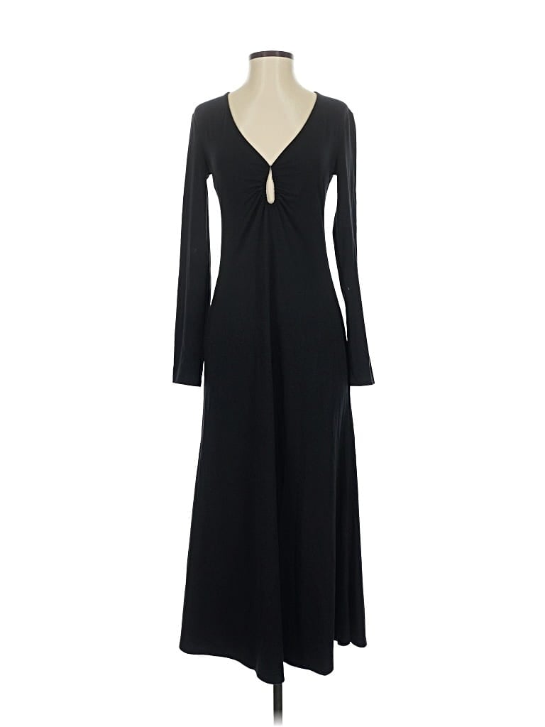 Pre-owned Open Edit Casual Dress In Black