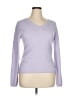 BCBGMAXAZRIA Purple Pullover Sweater Size XL - photo 1
