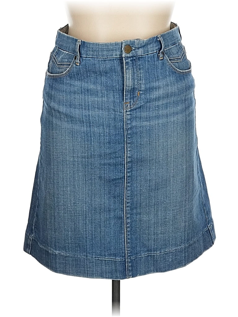Pre-owned Limited Edition Denim Skirt In Blue