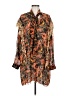 Wilfred 100% Polyester Orange 3/4 Sleeve Blouse Size M - photo 1