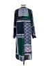 Ann Taylor LOFT 100% Polyester Paisley Blue Casual Dress Size XS - photo 2
