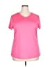 Unbranded 100% Polyester Pink Active T-Shirt Size 2X - photo 1