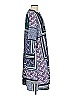 Ann Taylor LOFT 100% Polyester Paisley Blue Casual Dress Size XS - photo 4