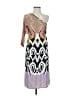 Tibi Graphic Purple Cocktail Dress Size XS - photo 1