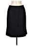 Casual Corner Solid Black Wool Skirt Size 6 - photo 1