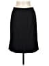 Casual Corner Solid Black Wool Skirt Size 6 - photo 2