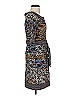 BCBGMAXAZRIA Print Gray Casual Dress Size XS - photo 4