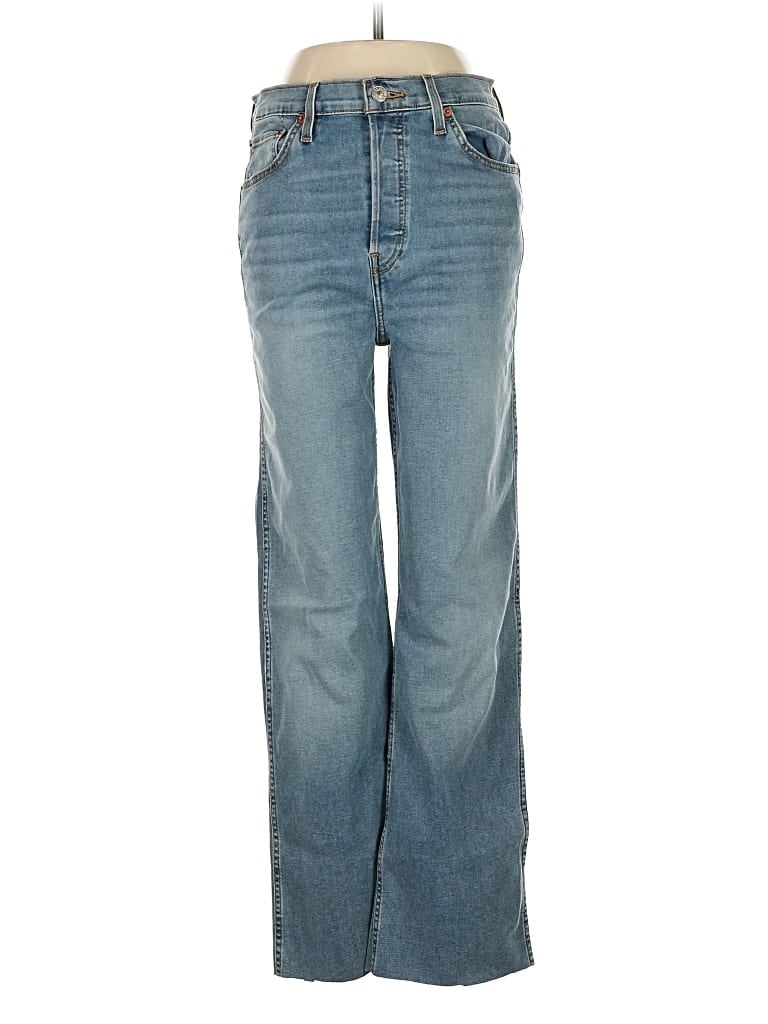 Pre-owned Re/done Jeans In Blue