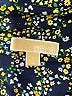 MICHAEL Michael Kors 100% Polyester Floral Blue Long Sleeve Blouse Size L - photo 6