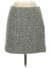 J.Crew Houndstooth Gray Wool Skirt Size 0 - photo 1