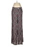 Elevenses Print Red Blue Casual Pants Size 6 - photo 1