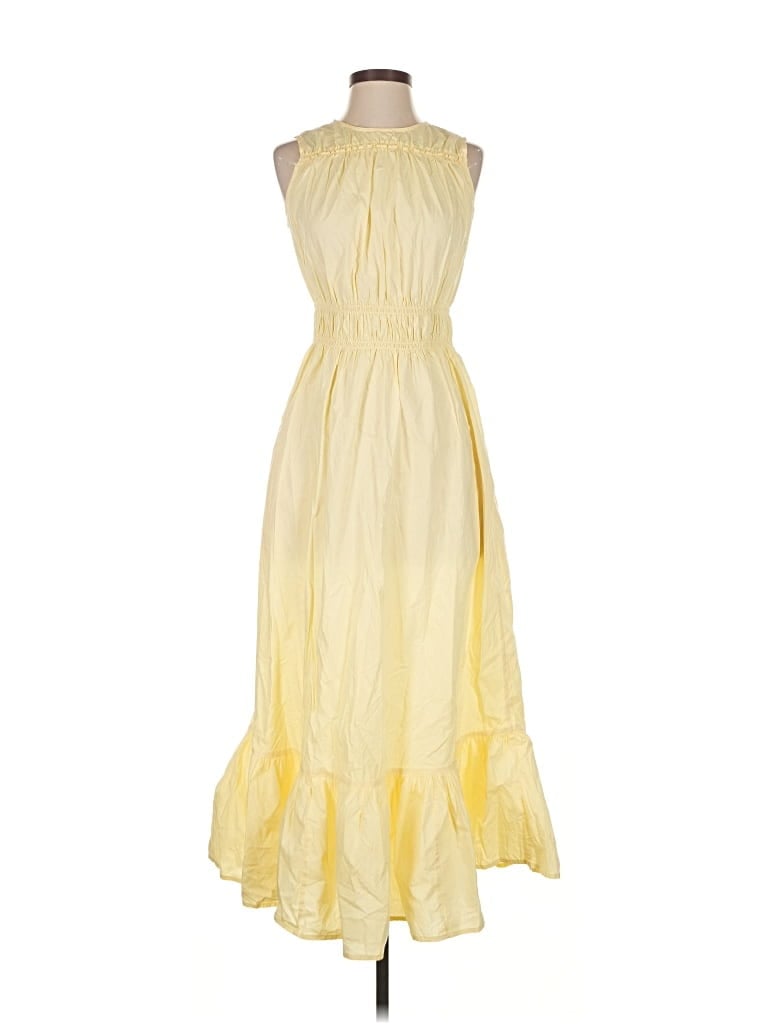 Pre-owned A New Day Casual Dress In Yellow