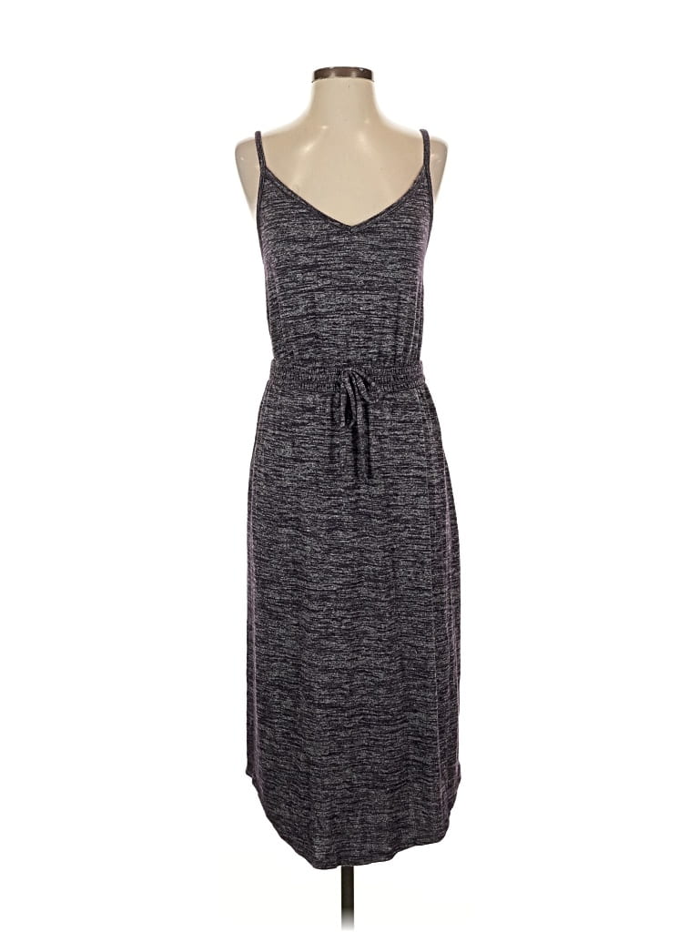 Pre-owned Athleta Casual Dress In Gray