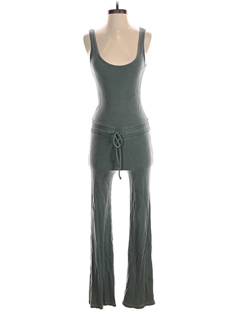 Pre-owned Monrow Jumpsuit In Green