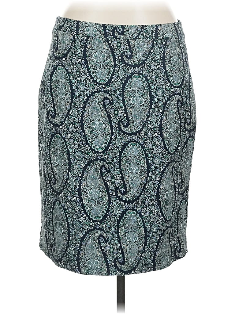 Pre-owned J.crew Factory Store Casual Skirt In Blue